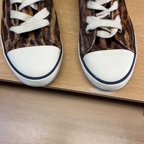 Polo Ralph Lauren Harbour Hi Women’s Size 7.5 Sneakers Animal Fur - Picture 4 of 12
